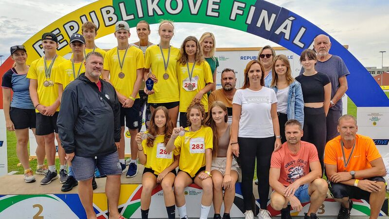 Medailové úspěchy Slovácké na republikovém finále Olympijského víceboje