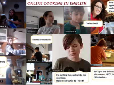 Online vaření v angličtině